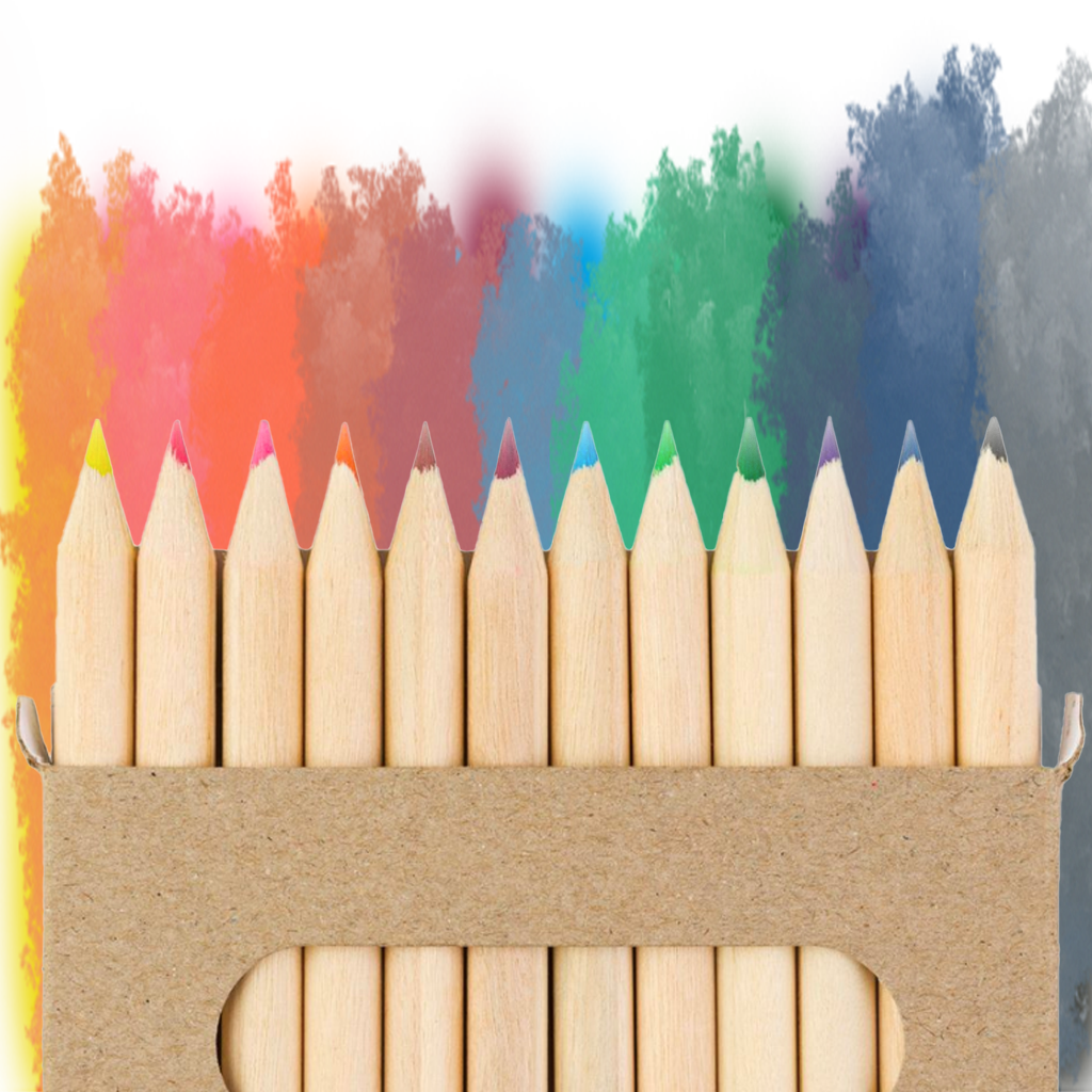Promotional colouring pencils