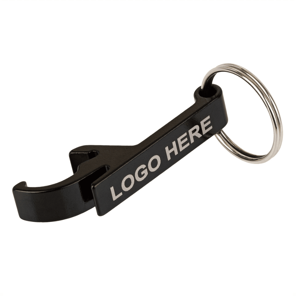 Branded Bottle Opener Keyrings