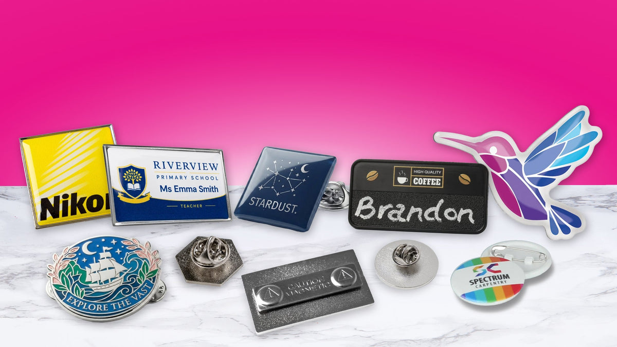 Branded Badges with logo