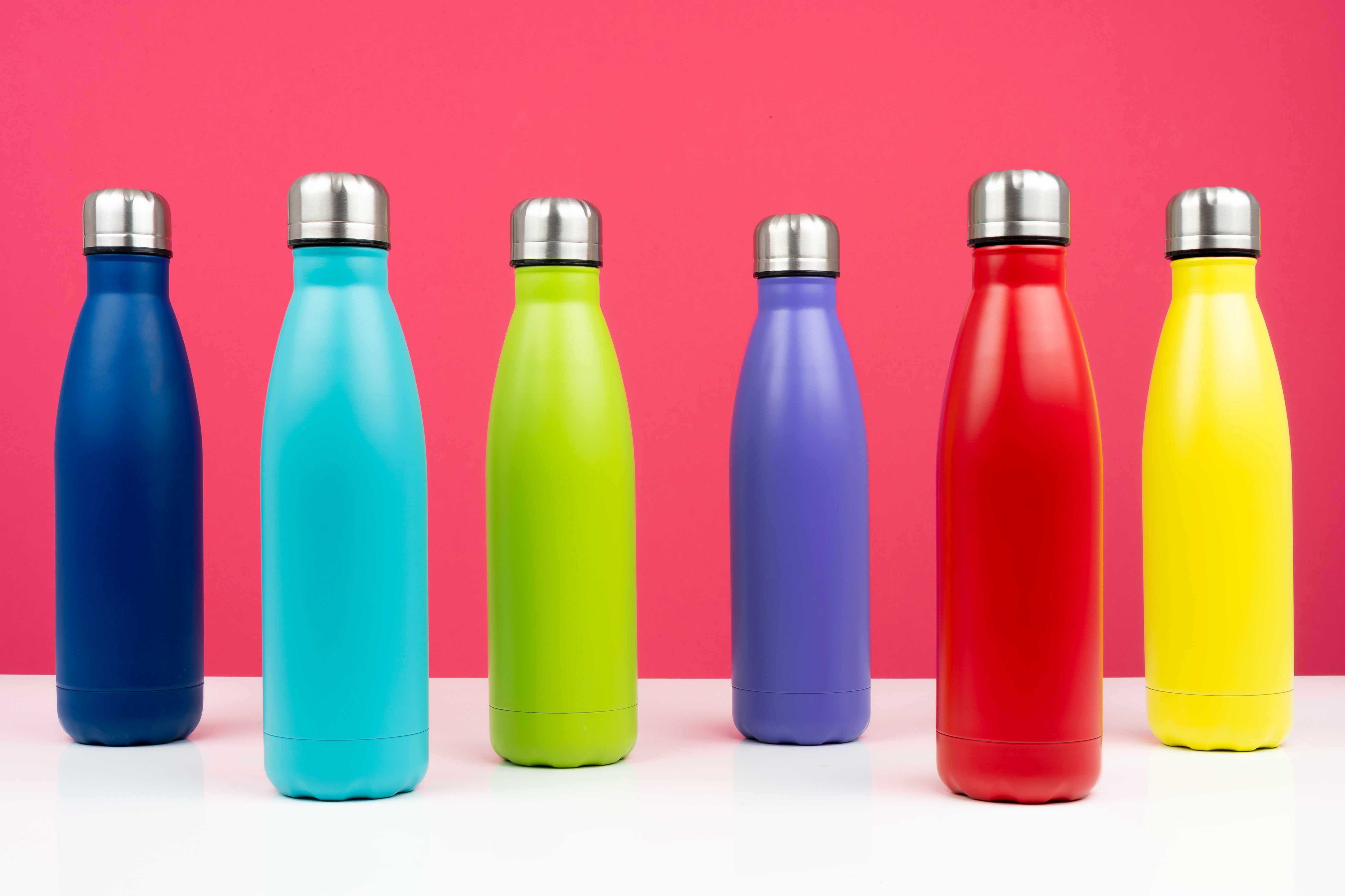 Branded Insulated Vacuum Water Bottles - Main Image