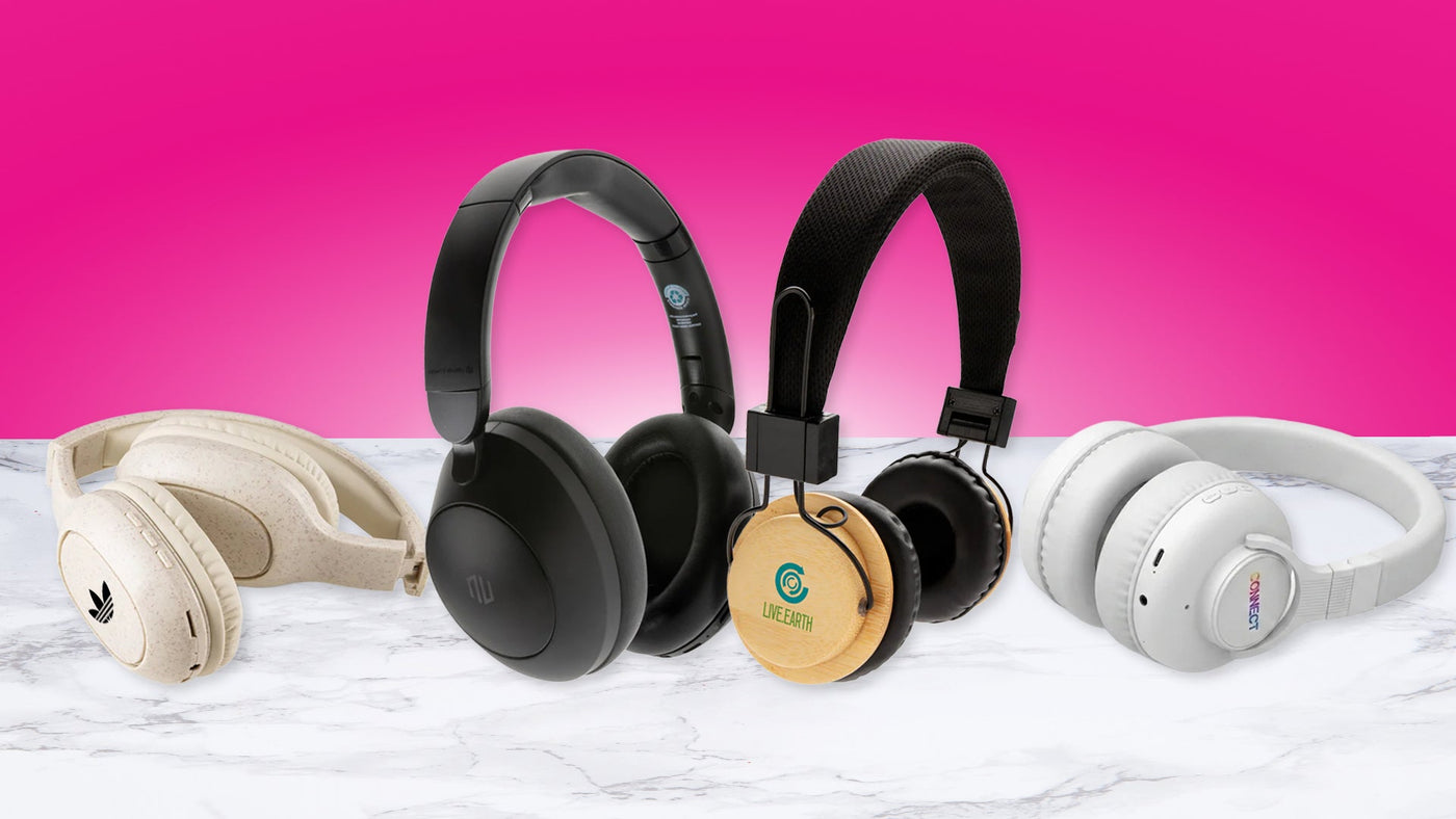custom branded headphones