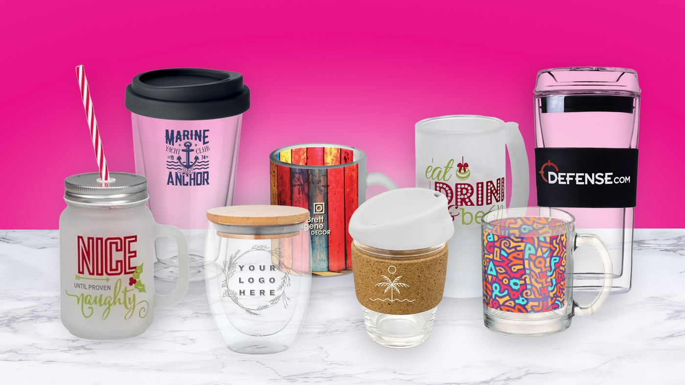 Personalised Glass Mugs