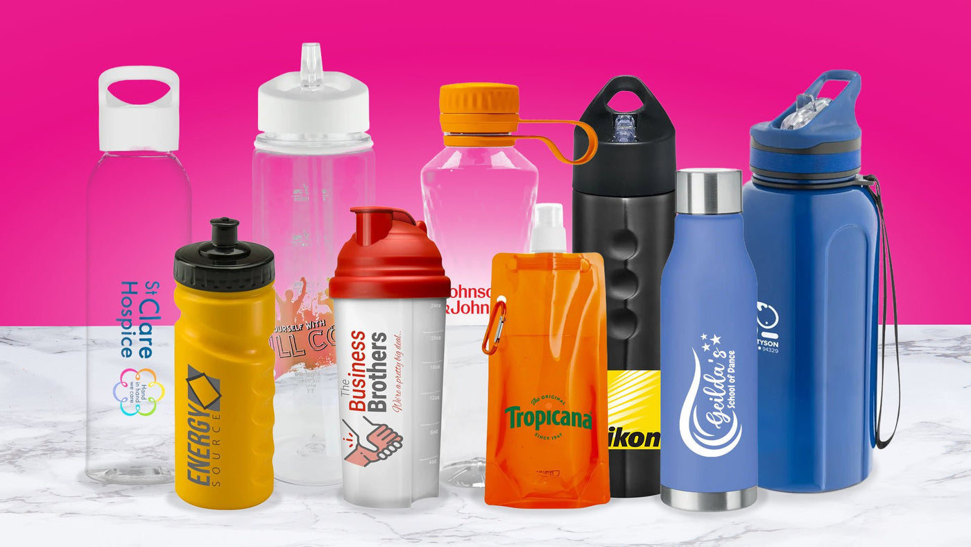 Branded Plastic Water Bottles
