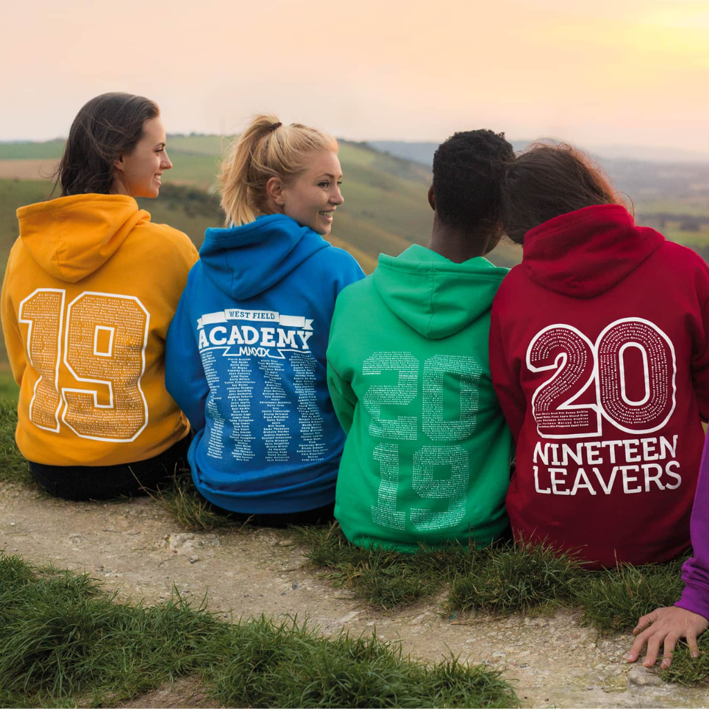 Personalised Leavers Hoodies