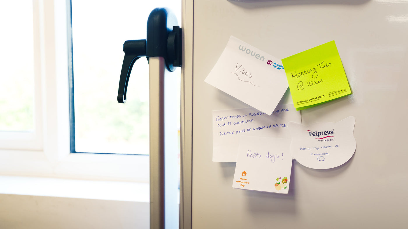 branded post it notes