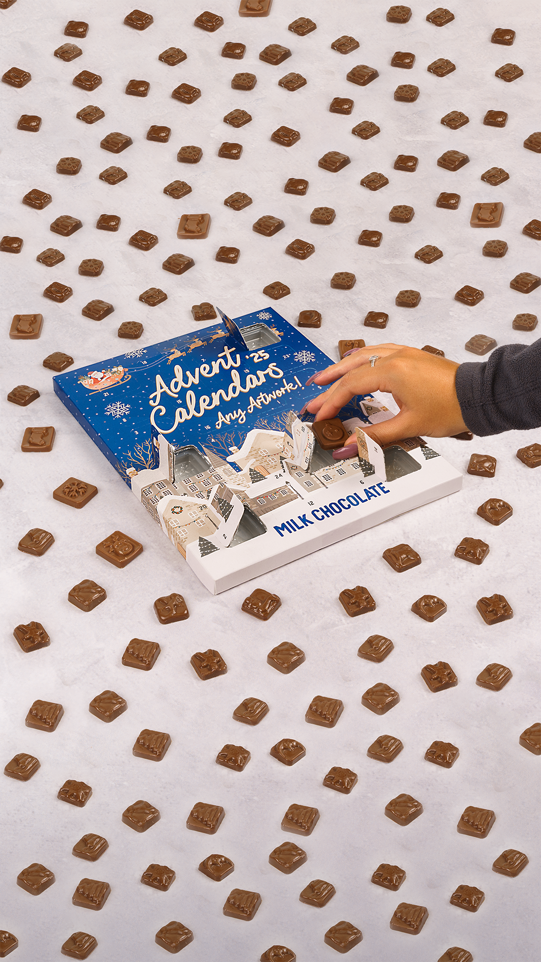Branded A5 advent calendar