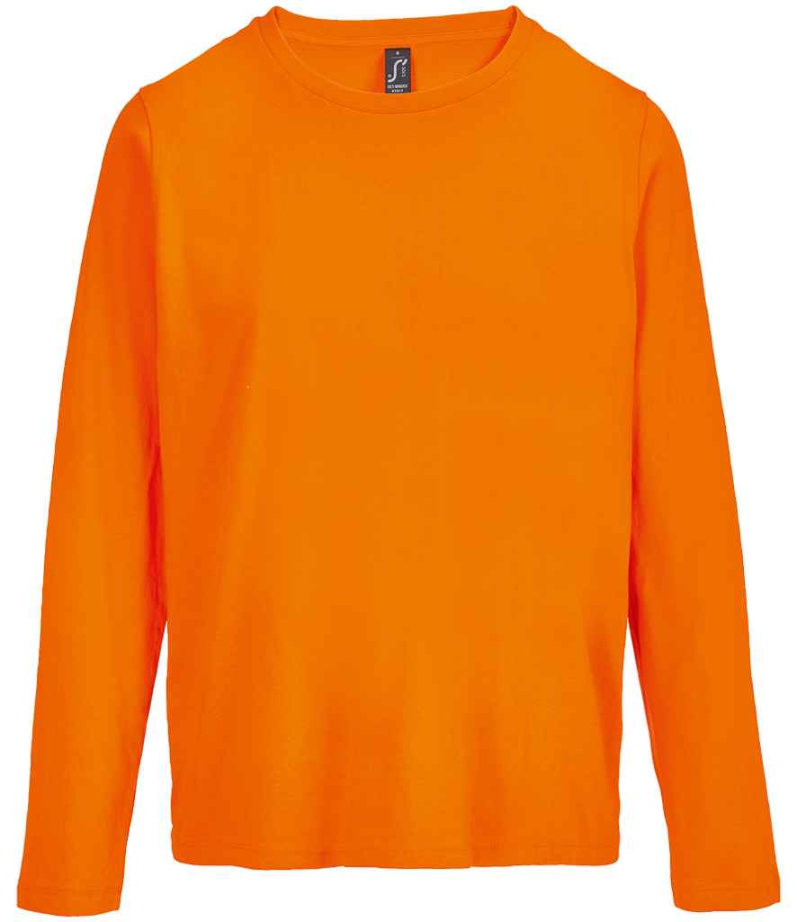 SOL'S Ladies Monarch Long Sleeve T-Shirt Orange