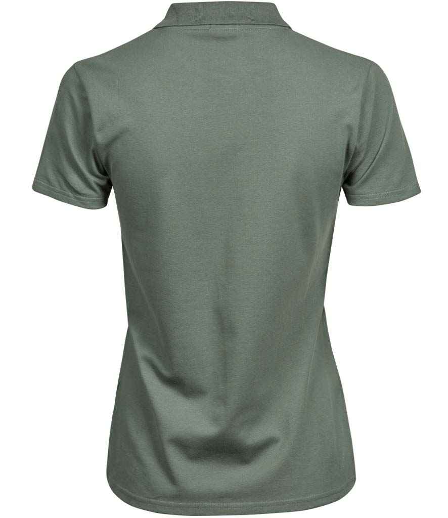 Tee Jays Ladies Luxury Stretch Polo Shirt Leaf Green