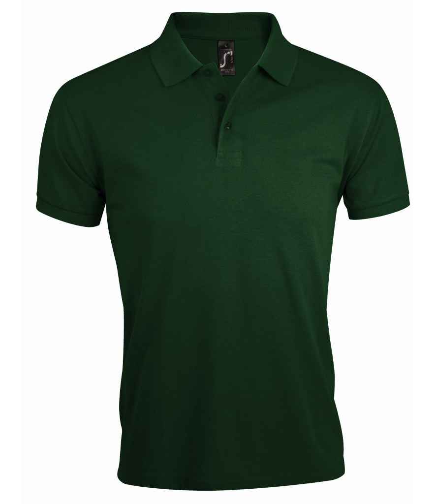 SOL'S Prime Poly/Cotton Piqué Polo Shirt Bottle Green