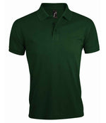 SOL'S Prime Poly/Cotton Piqué Polo Shirt Bottle Green
