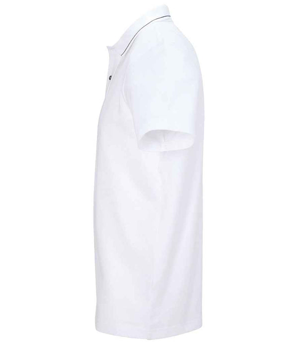 NEOBLU Unisex Orel Piqué Polo Shirt Optic White