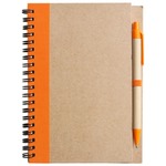 Smithen Cardboard notebook with ballpen