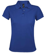 SOL'S Ladies Prime Poly/Cotton Piqué Polo Shirt Royal Blue