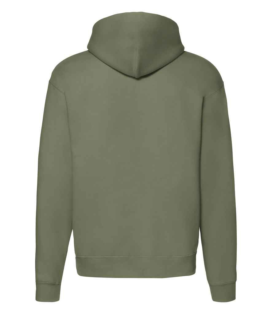 Fruit of the Loom Premium Zip Hooded Sweatshirt Classic Olive