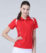 Spiro Ladies Team Spirit Polo Shirt Red/White