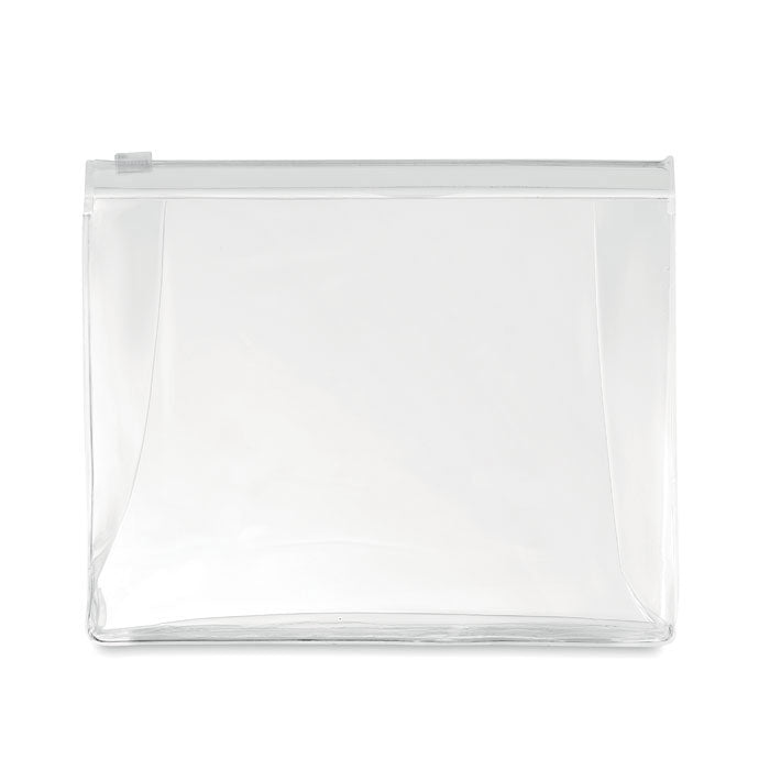 Branded Cosmetic pouch with zipper