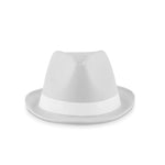 Coloured polyester hat