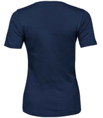 Tee Jays Ladies Interlock T-Shirt Navy