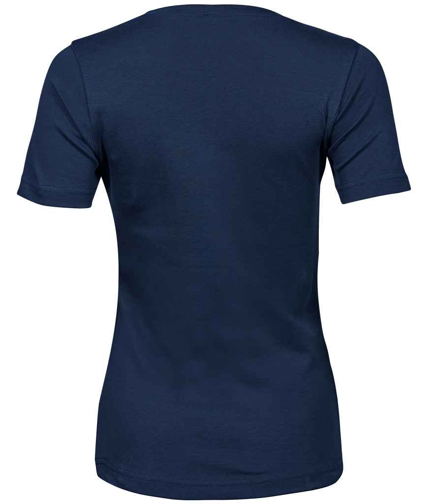 Tee Jays Ladies Interlock T-Shirt Navy