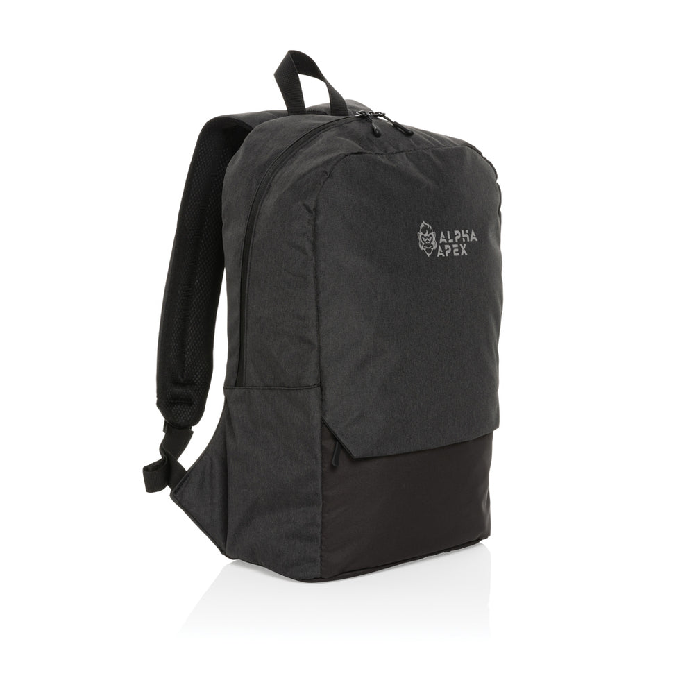 Branded Kazu AWARE™ RPET basic 15.6 inch laptop backpack