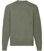Fruit of the Loom Classic Raglan Sweatshirt Classic Olive