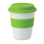 Branded PP tumbler with silicone lid