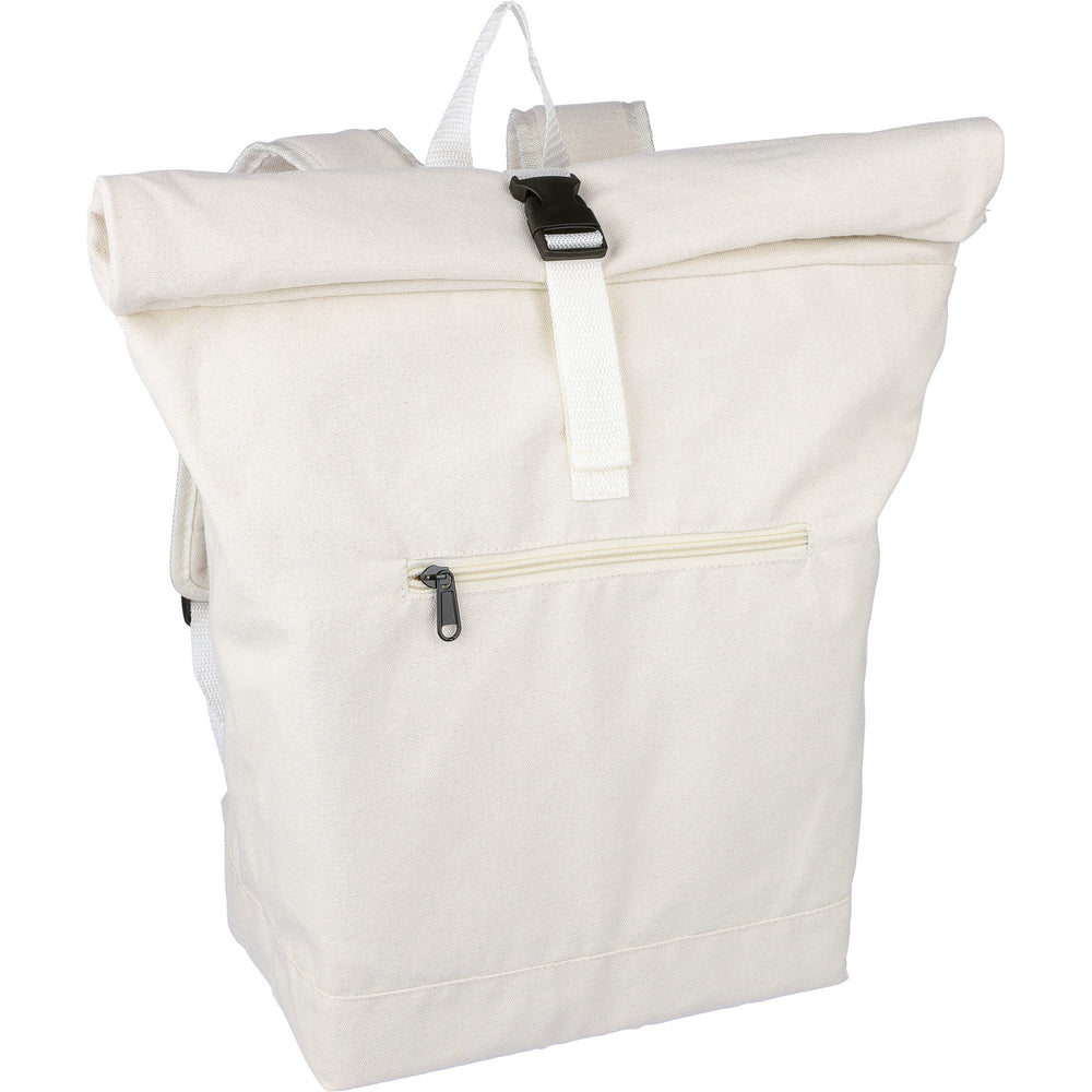 The Thaddeus - Recycled rolltop backpack (330gsm/9.73oz)