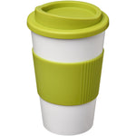 Branded Americano® 350 ml insulated tumbler with grip