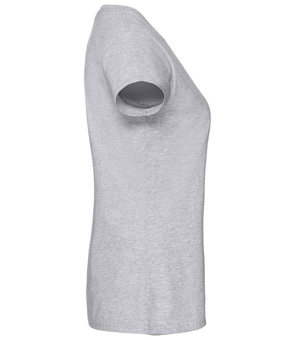 Fruit of the Loom Ladies Iconic 195 T-Shirt Heather Grey