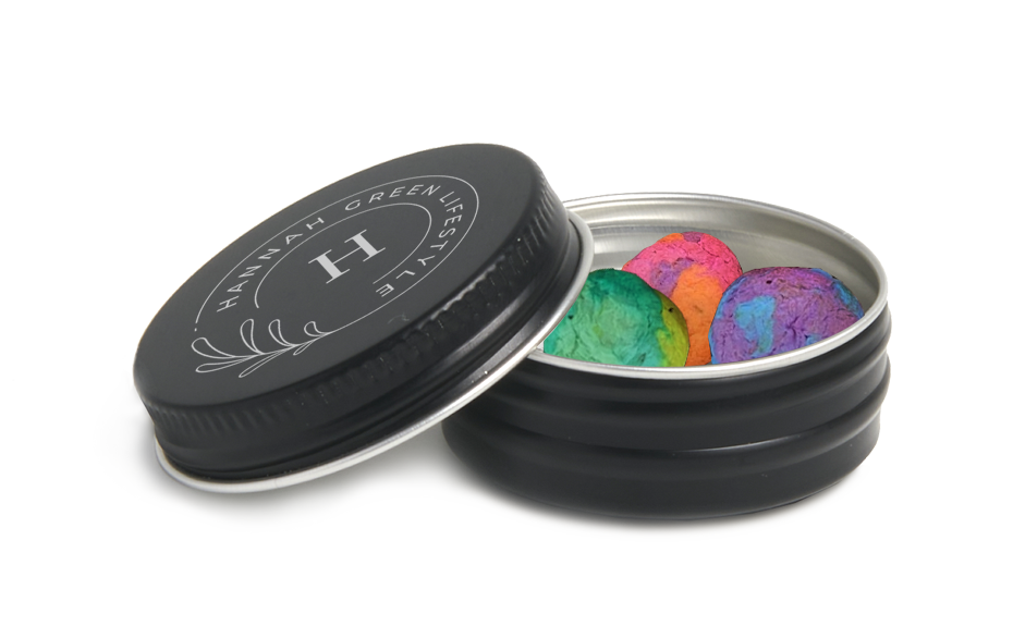 Branded Rainball Seedtins