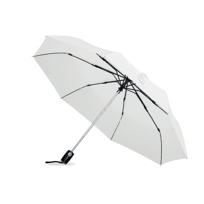 Luxe 21inch windproof umbrella White