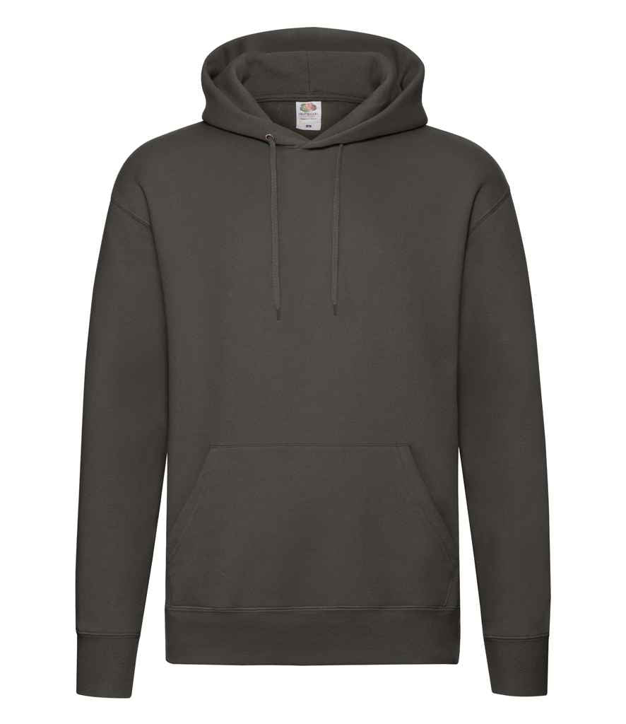 Fruit of the Loom Premium Hooded Sweatshirt Charcoal