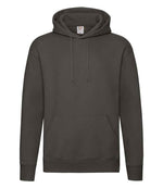 Fruit of the Loom Premium Hooded Sweatshirt Charcoal