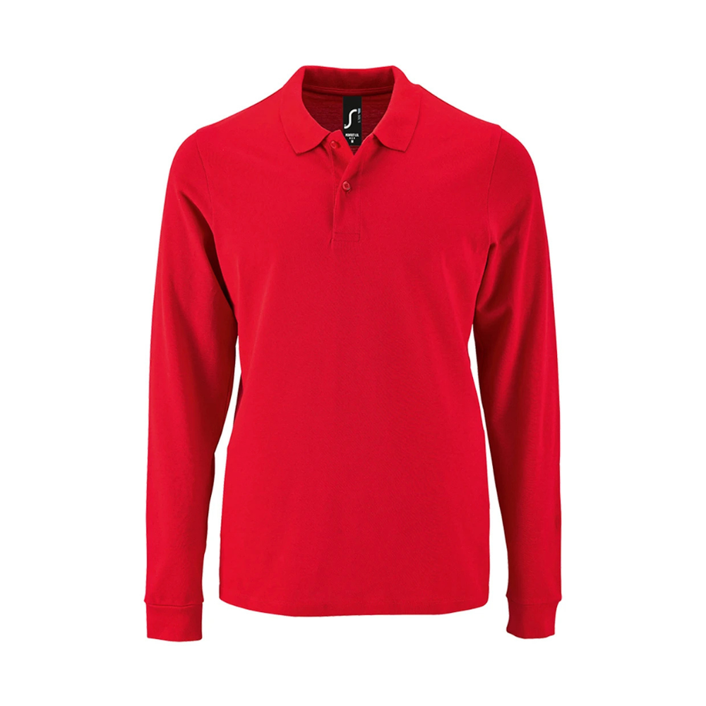 SOL'S Perfect Long Sleeve Piqué Polo Shirt
