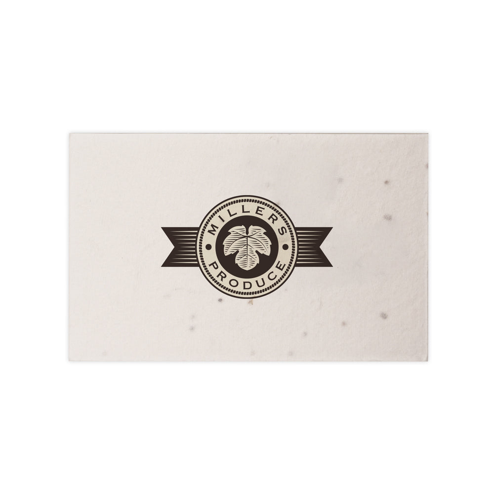 Seed Paper Business Card
