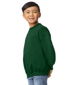 Gildan Kids Heavy Blend™ Drop Shoulder Sweatshirt Forest Green