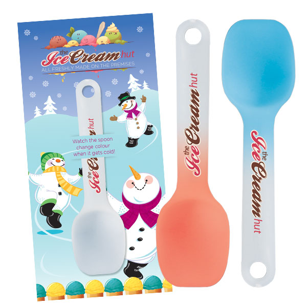 Colour Changing Spoons in a Festive Theme!