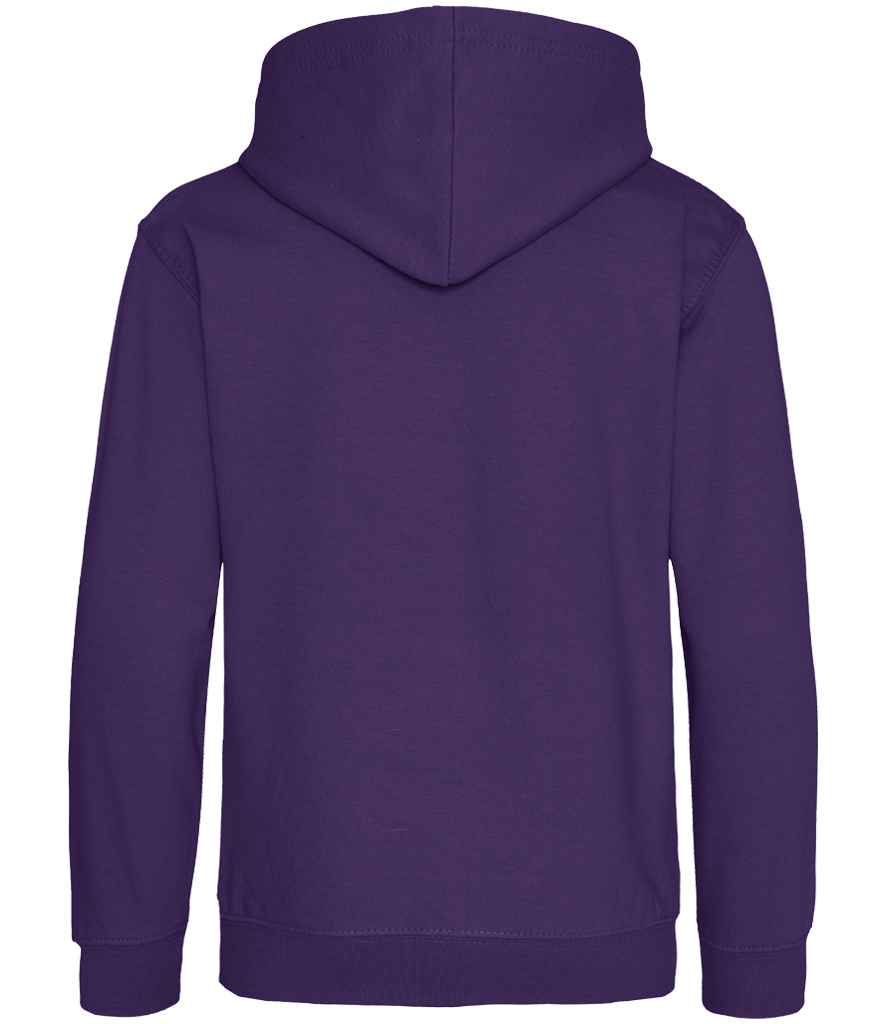 AWDis Kids Hoodie Purple