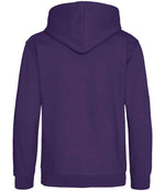 AWDis Kids Hoodie Purple