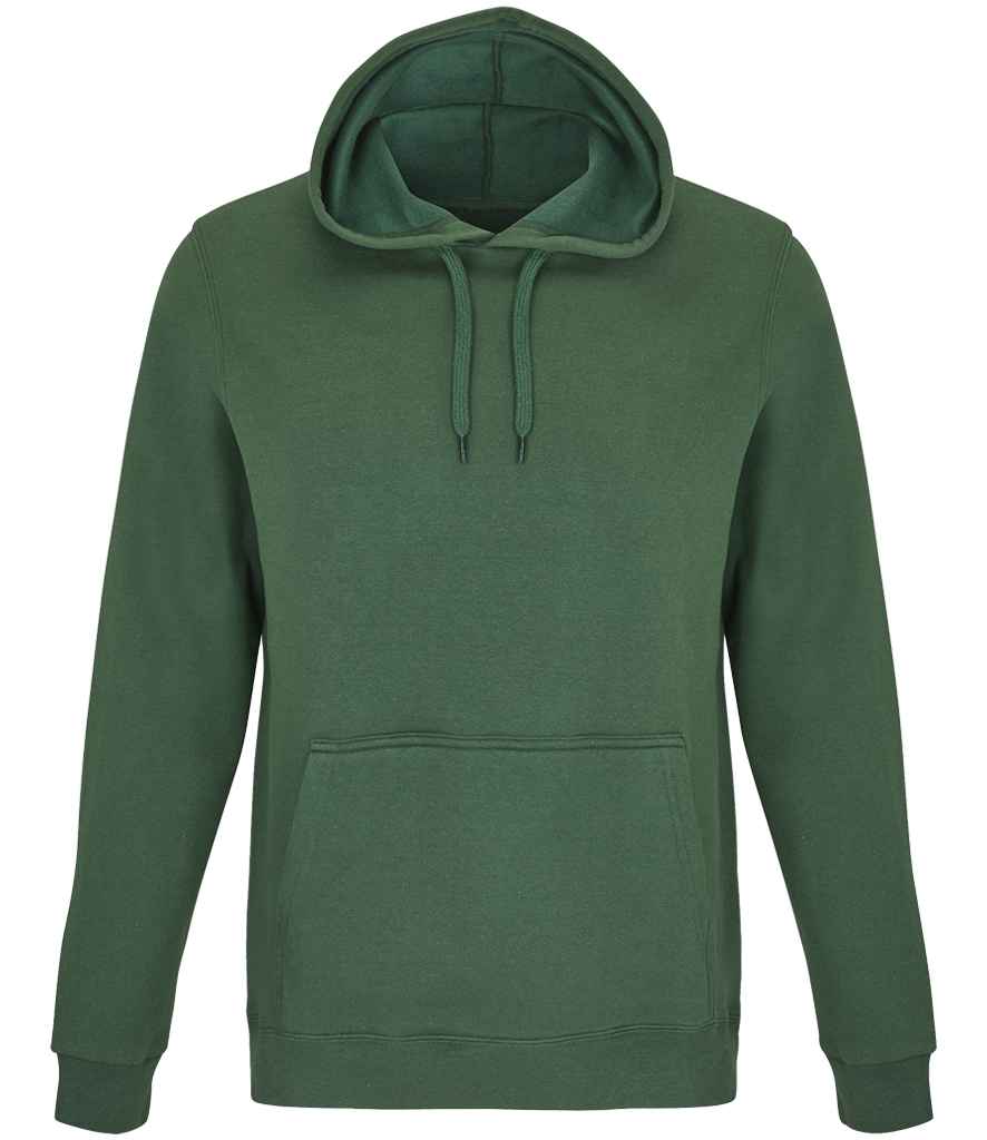 SOL'S Unisex Snake Hooded Sweatshirt Bottle Green