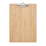 Branded A4 bamboo clipboard