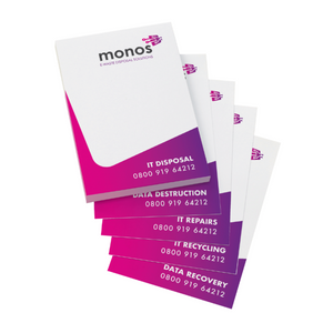 Sticky-Smart Notes - Variable Print A8 50 Sheet.