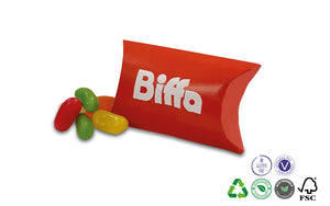 Small Card Pillow Pack of Skittles