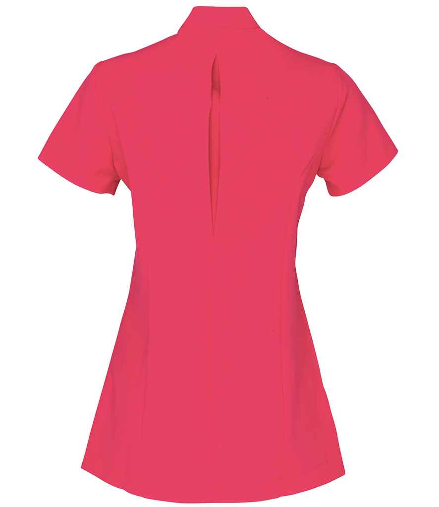 Premier Ladies Blossom Short Sleeve Tunic Hot Pink
