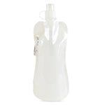 Express Quill Foldable Sports Bottle with Carabiner Clip