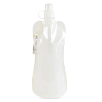 Express Quill Foldable Sports Bottle with Carabiner Clip - 400ml