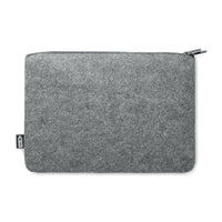 RPET felt zipped laptop bag 14"