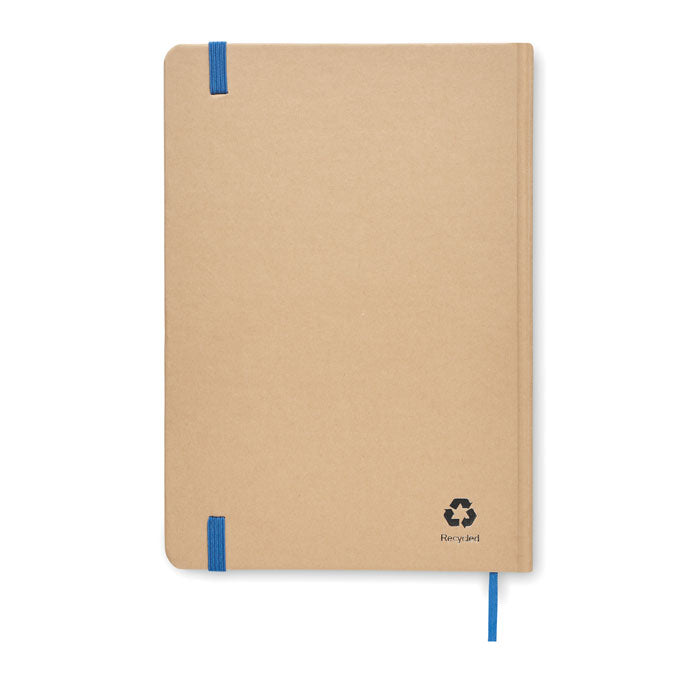 Branded A5 recycled carton notebook