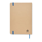Branded A5 recycled carton notebook