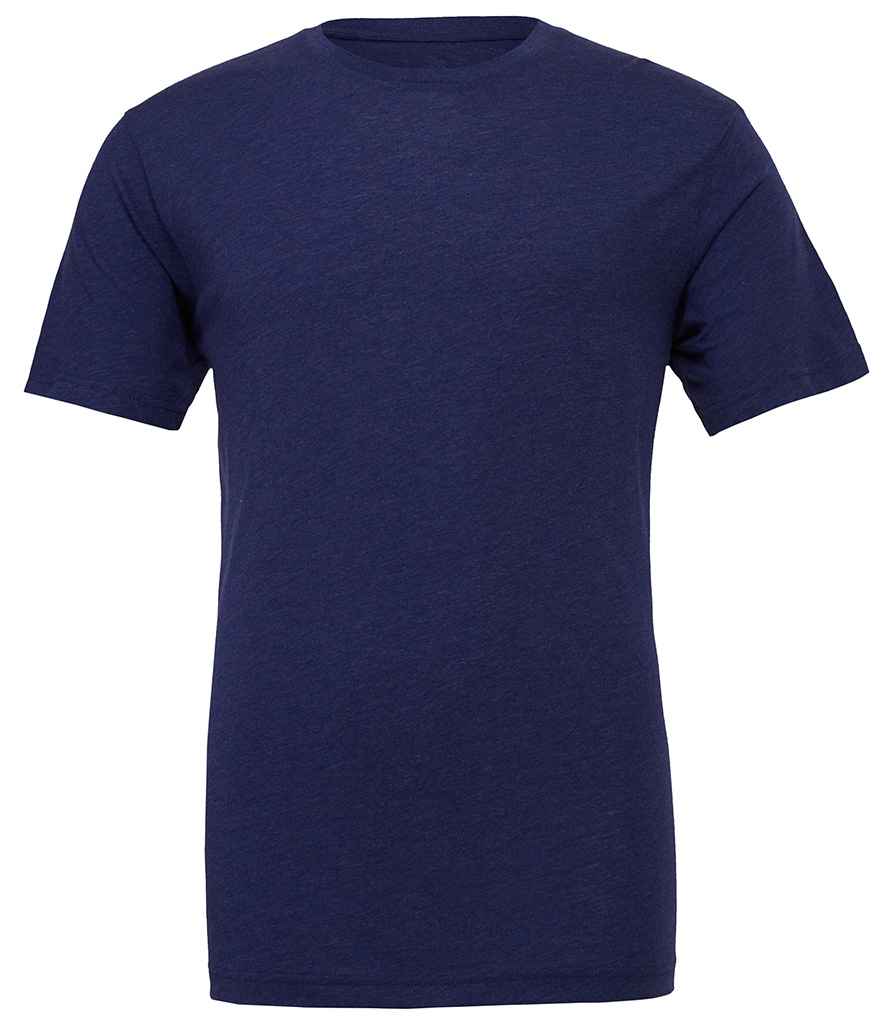 Canvas Unisex Tri-Blend T-Shirt Navy Tri-Blend